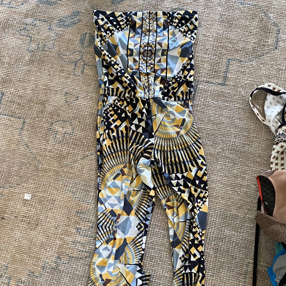 Strapless jumpsuit